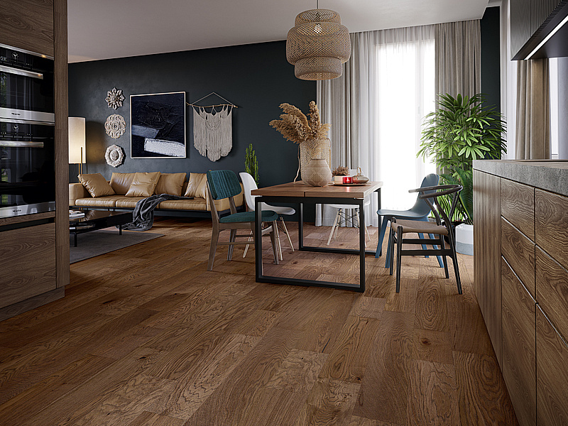 Dub Mackay, hybridná podlaha Barlinek Next Step