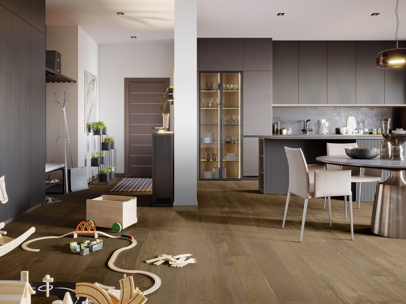 Niagara Oak, hybridná podlaha Barlinek Next Step