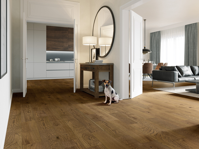 Dub Inga, hybridná podlaha Barlinek Next Step