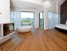 Weiss masívna dubová podlaha