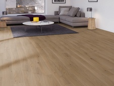 Oyster Rustic Farebný dub, lak, drevená podlaha Weitzer