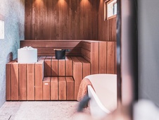 Thermo osika Finger panel 15x90 mm sauna podlaha