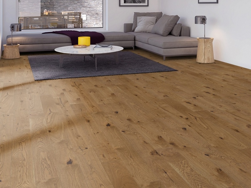 Dub Mandel Rustic Farebný, lakovaný, drevené podlahy Weitzer