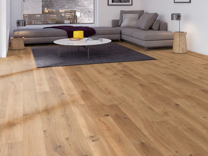 Rustikálny dub, hlboko kefovaný, olej, drevené podlahy Weitzer