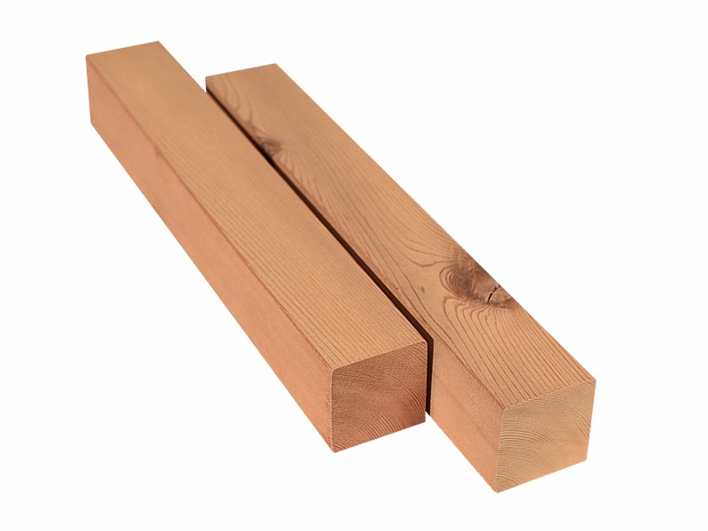 Západný červený céder 38x38 mm, STK