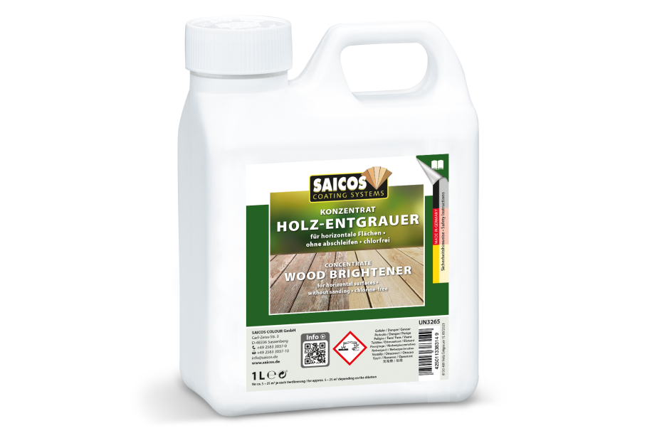 Čistič dreva a odstraňovač šedých škvŕn Saicos 8130