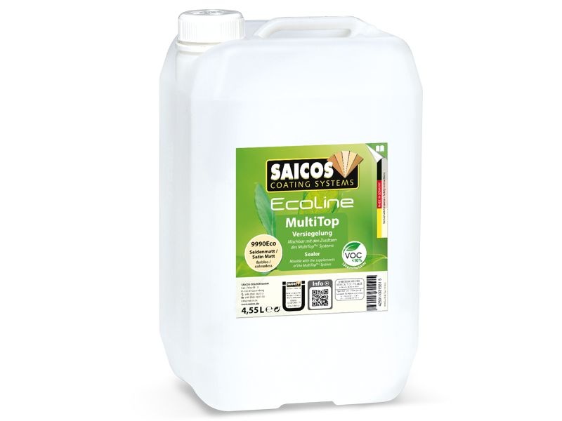Saicos ecoline Multitop 9980-9995 – lak na podlahy 4,55 litra