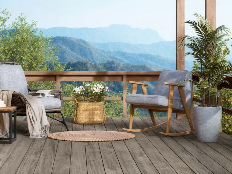 Fiberon Novus,  Weathered  Ipe – kompozitné terasy