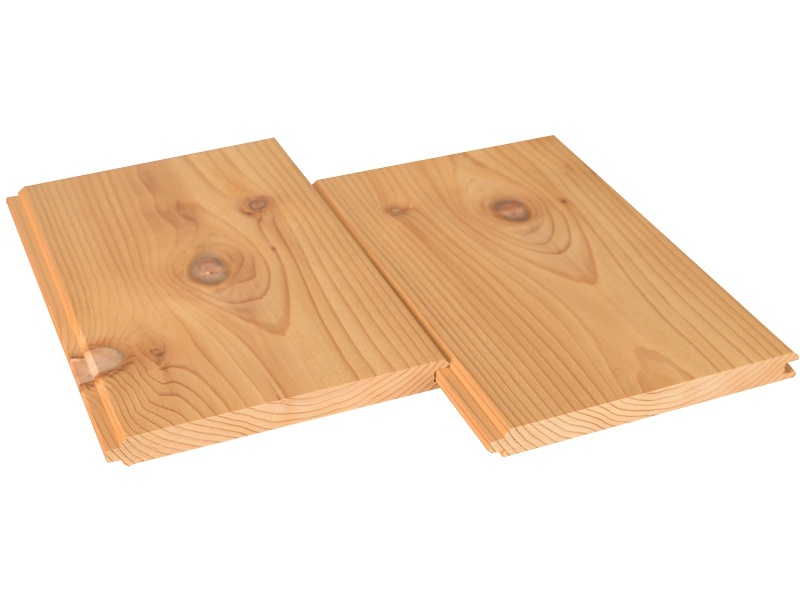 Západný červený céder, terasové dosky 20x185 mm, trieda STK