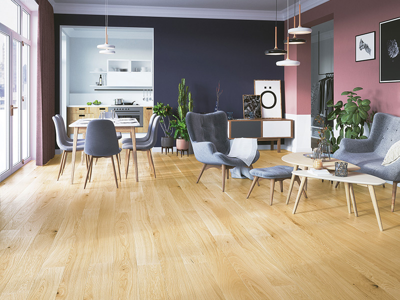 Mersey Medio Oak, drevená podlaha Barlinek