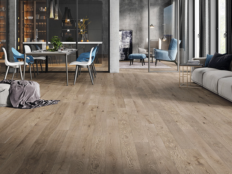 Dub Bowfell Medio, drevená podlaha Barlinek