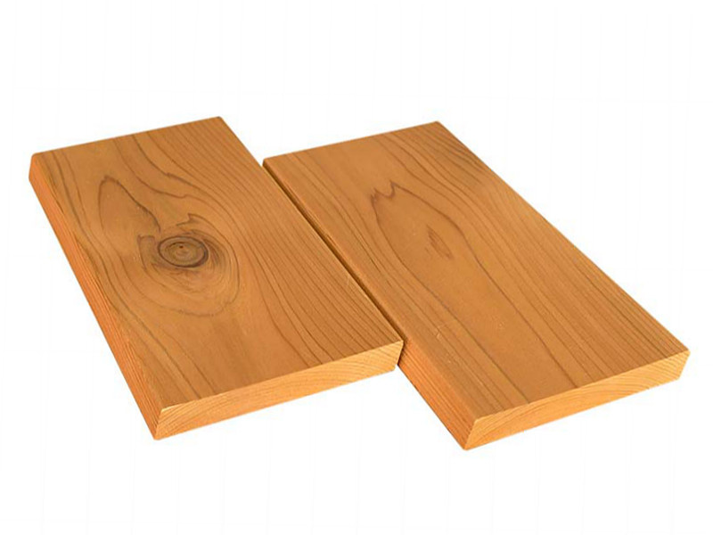 Západný červený céder, kosoštvorcový profil 17x140 mm, trieda STK