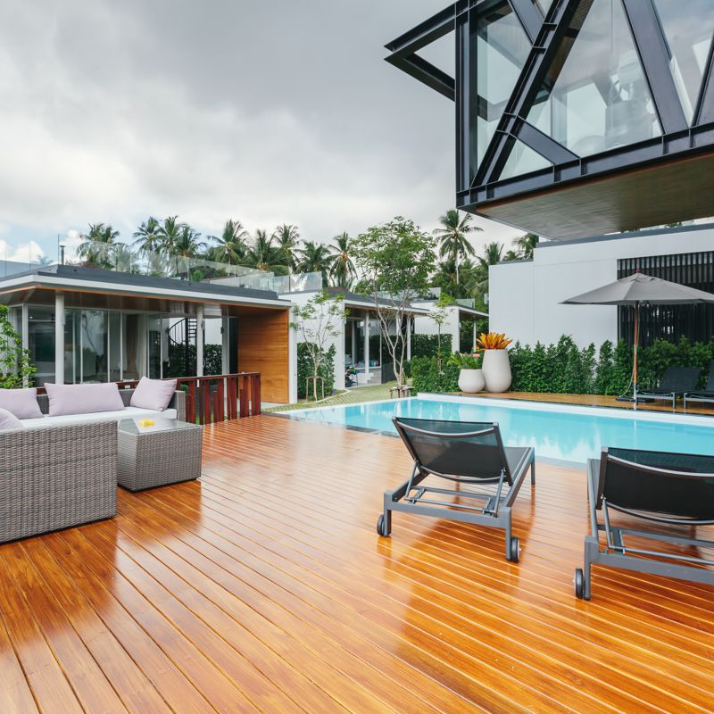 Fotogaléria drevených terás